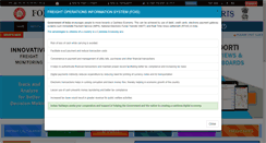 Desktop Screenshot of fois.indianrail.gov.in