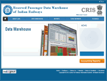 Tablet Screenshot of dw.indianrail.gov.in